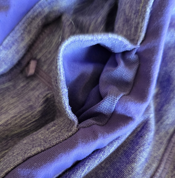 Prana Tori Capri Purple Athletic Leggings Size Medium - Picture 9 of 11